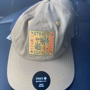 Stance Khaki and olive hat with Embroidered Patch